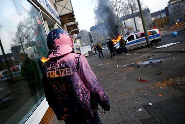“Violence” at Blockupy: Enough with the Hypocrisy!