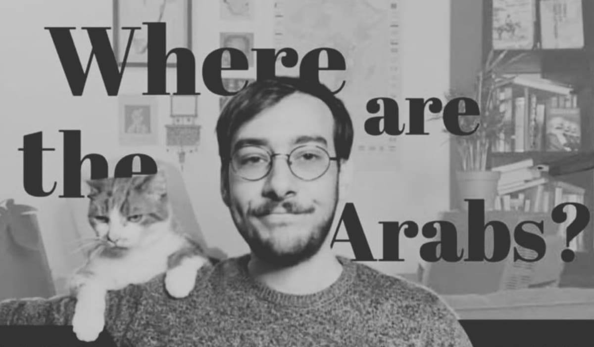 Zine: Where Are the Arabs?