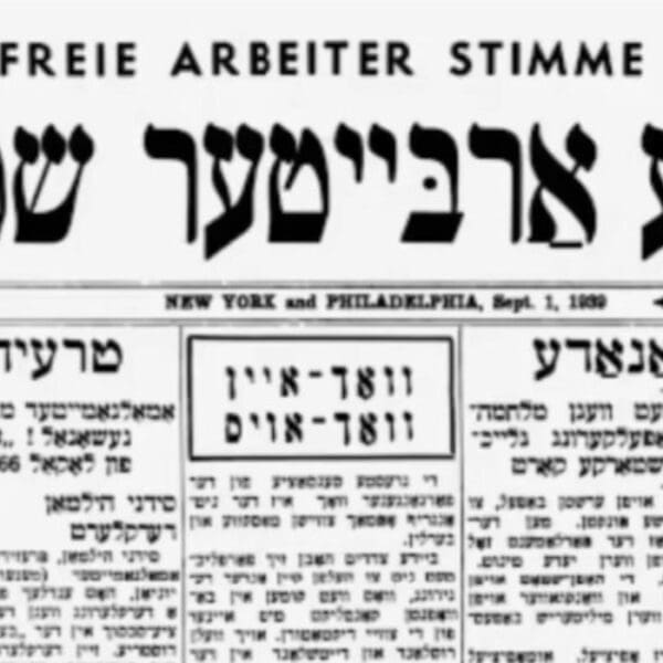 Rediscovering a History of Jewish Anarchism